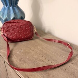 Chic Red Crossbody Bag